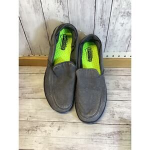 Skechers GOwalk 3 Women’s Slip-On Shoes Charcoal Gray US 12 Goga Mat